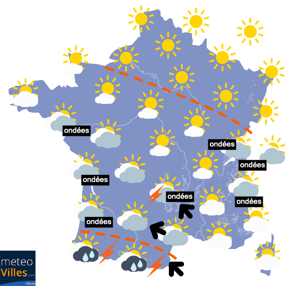 Multiplication des orages
