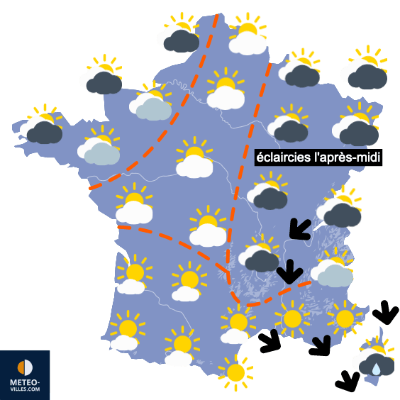 La valse des anticyclones