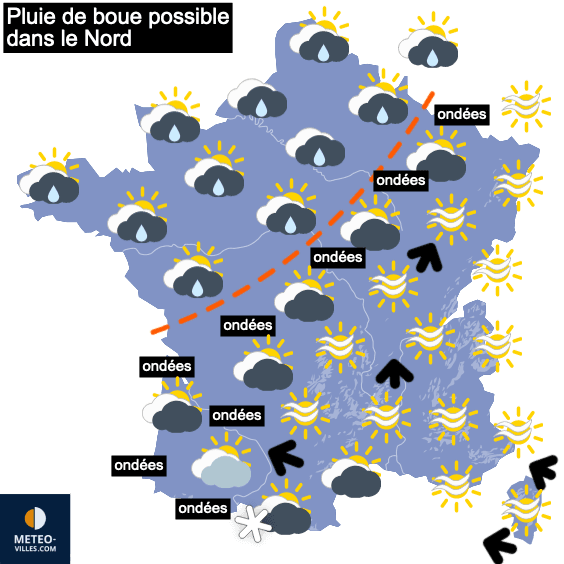 Confirmation de l'arrivée du froid et de la neige