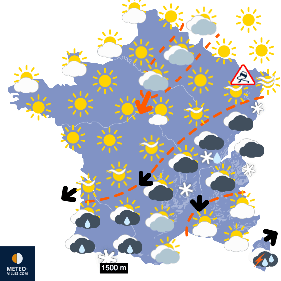 Fin en vue de la période de temps froid