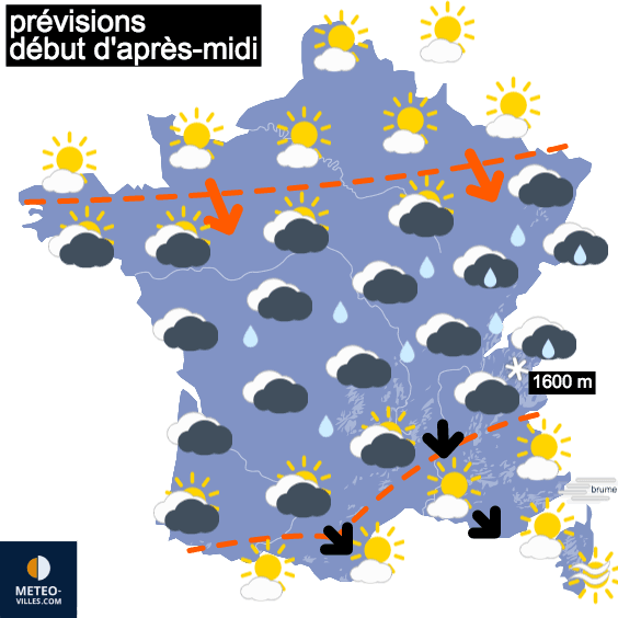 Retour du courant perturbé plus froid dans une semaine