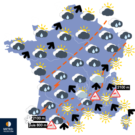 Pas d'accalmie durable avant au moins 10 jours