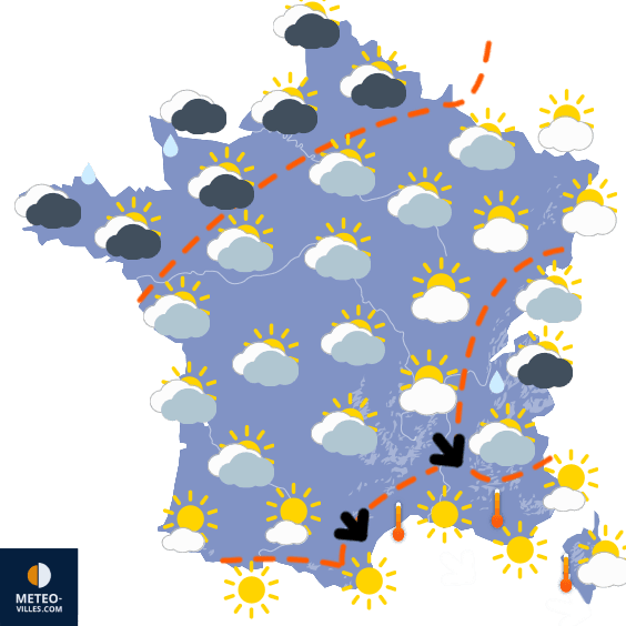 La 2eme partie de l'été pourrait être plus estivale