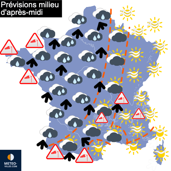 Encore des inondations et des tempêtes !!
