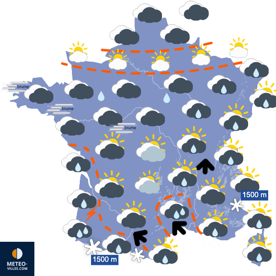 En bordure d'une imposante vague de froid scandinave