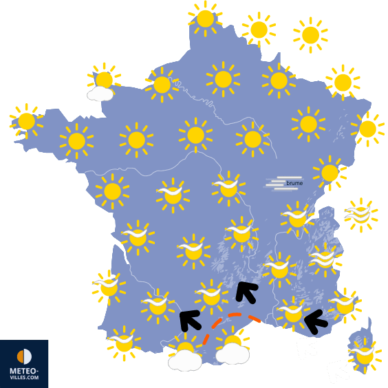 METEO : Vers une dégradation pour ce week-end