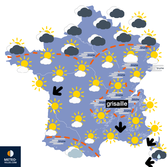 Au moins 10 jours de temps sec