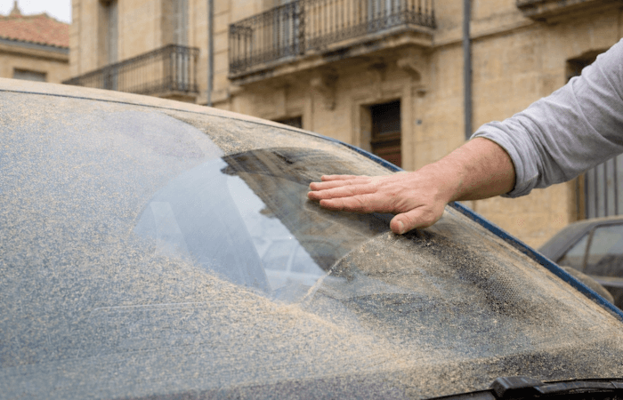 Pluie salissante : le sable du Sahara va-t-il s'évacuer ?