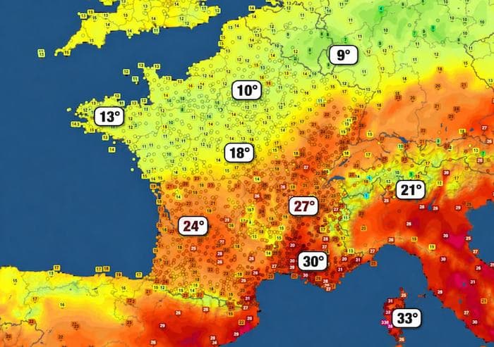 Mi-septembre : quand les températures peuvent tomber vers 10°C l’après-midi