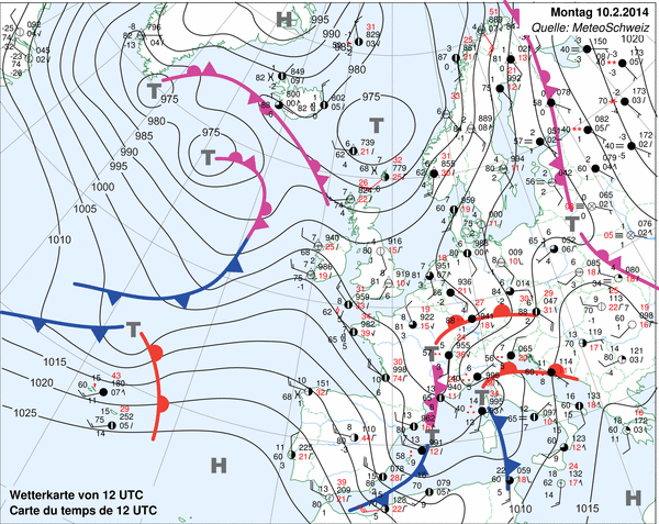 Image d'illustration pour Le ballet des perturbations pluvieuses et venteuses se poursuit