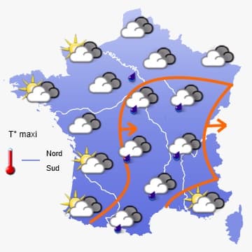 Coup de chaleur passager pour jeudi 
