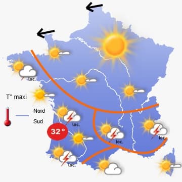 Un week-end de la Pentecôte plutôt estival mais parfois orageux