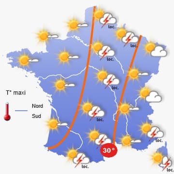 Changement de temps à partir de jeudi 