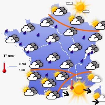 PREVISIONS METEO : vers un temps plus frais en fin de semaine 