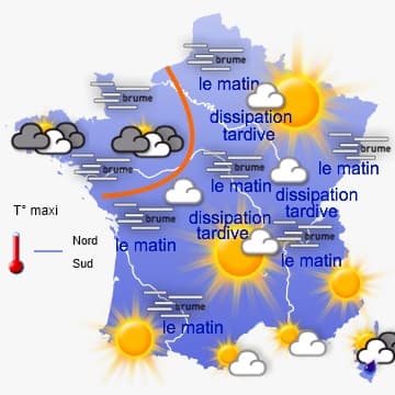 Retour d'un temps plus agité et surtout plus froid