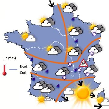 Refroidissement jusqu'à mecredi, puis radical changement de temps !