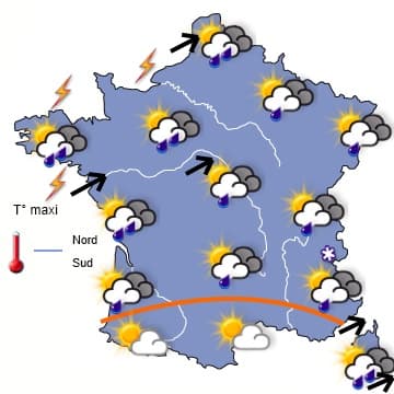 Des averses et encore des averses... 