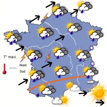 Persistance du courant océanique doux et perturbé 