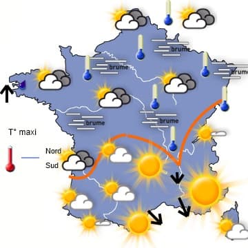 Neige très éphèmère puis REDOUX radical 