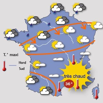 Nouveau pic de chaleur jeudi et vendredi 
