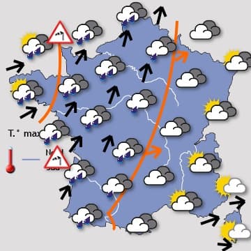 Semaine très agitée avec beaucoup de pluie !! 