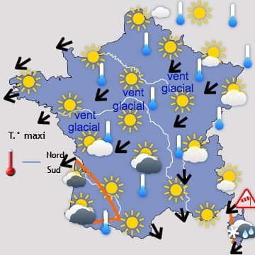 Toujours très froid et très sec