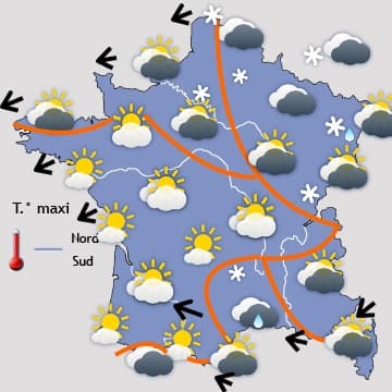 Les températures repartent à la hausse dés dimanche 