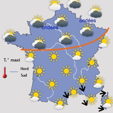 De plus en plus frais et humide 