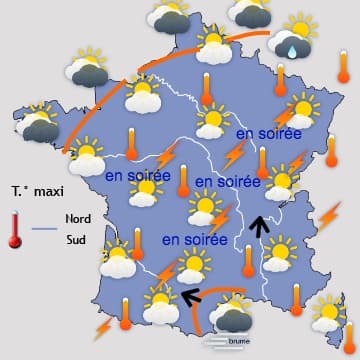 Très chaud jusqu'à mercredi ou jeudi 