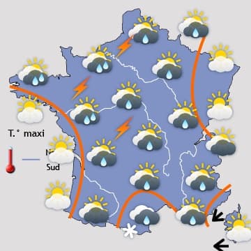 Ambiance estivale à partir de mardi ! 