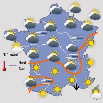 Brutale arrivée du froid, de la pluie (et neige en montagne)