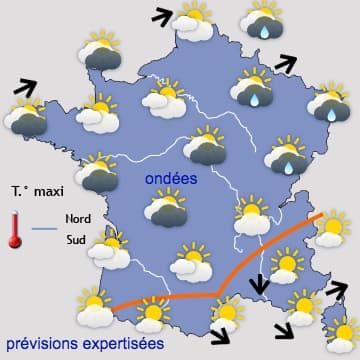 Week-end preque chaud avant une dégringolade des températures 