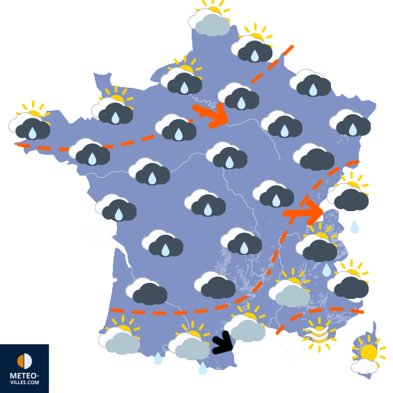 Une période de mauvais temps qui n'en finit pas !