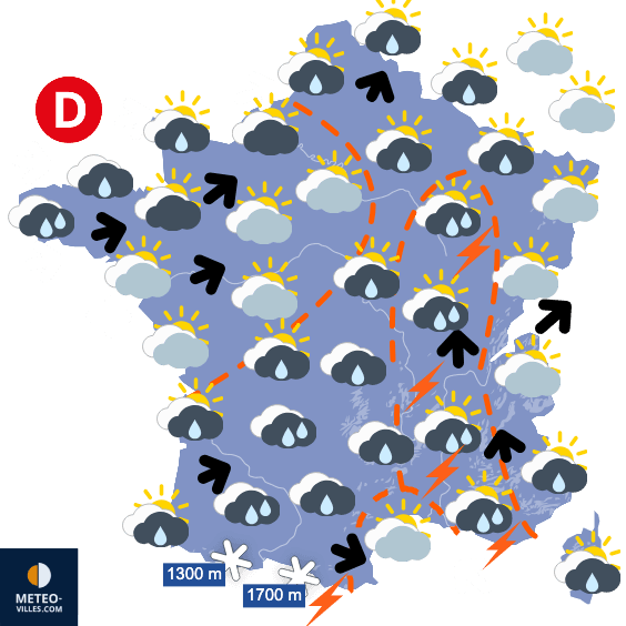 Une 2eme partie du mois d'avril très humide !