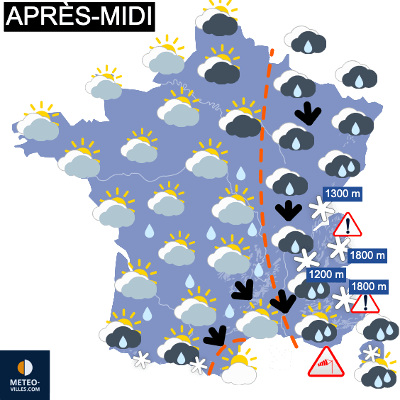Météo : un week-end pascal assez changeant...