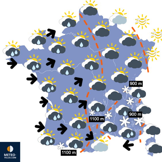 Le risque de tempête et d'inondations semble se préciser