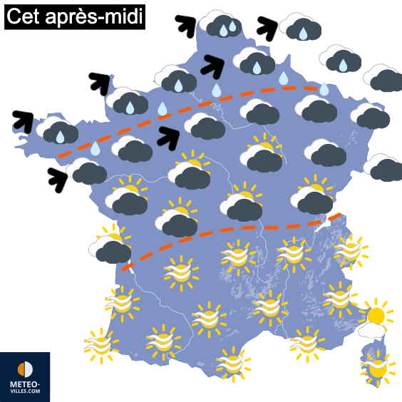 Peu de pluie en vue et une douceur de plus en plus marquée
