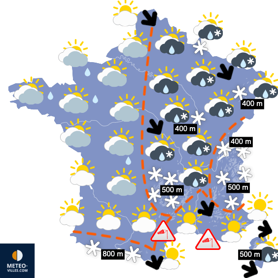 Persistance du froid durant une période assez longue