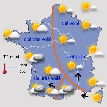Légère dégradation du temps