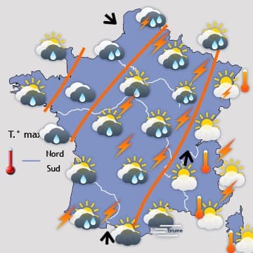 Radical changement de temps !!