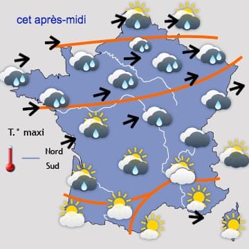 Très frais et très instable jusqu'à dimanche