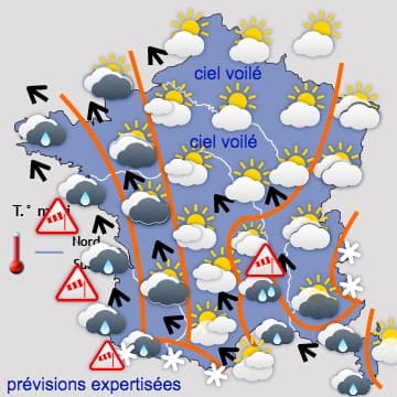 Episode méditerranéen avant le retour d'un régime océanique